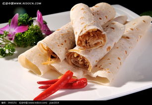 探索美食视觉艺术 红动网饼子卷菜图片免费下载与编号3460251解析